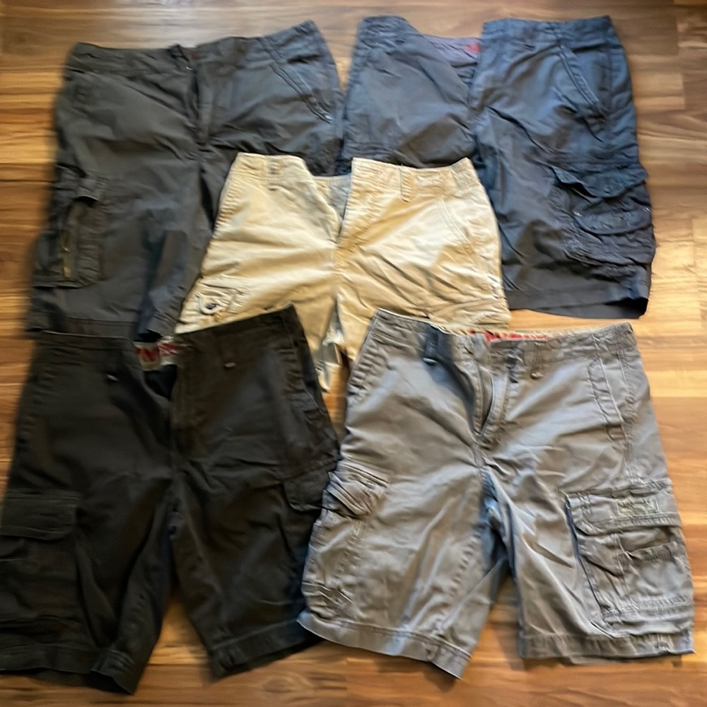5 mens cargo shorts